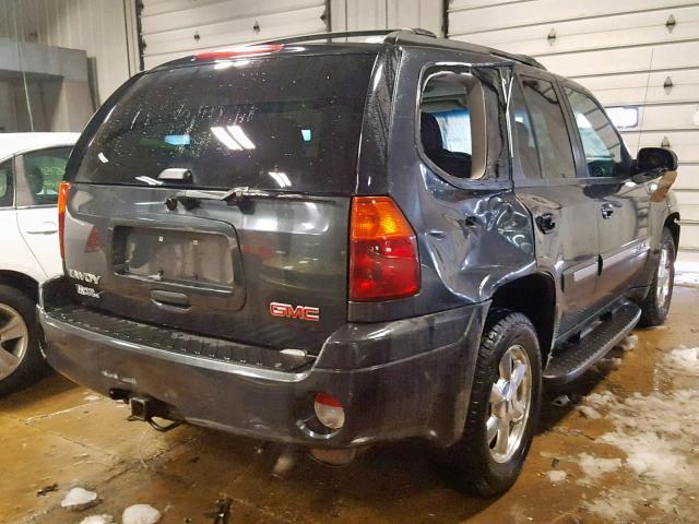 1GKDT13S452289847 - 2005 GMC ENVOY GRAY photo 4