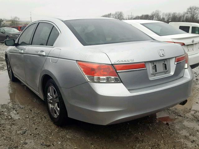 1HGCP2F48CA222848 - 2012 HONDA ACCORD LXP SILVER photo 3