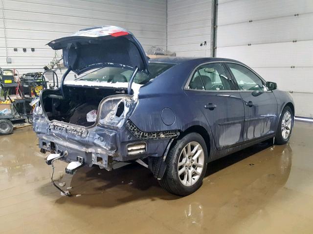 1G11C5SLXEF177622 - 2014 CHEVROLET MALIBU 1LT 蓝色 照片 4