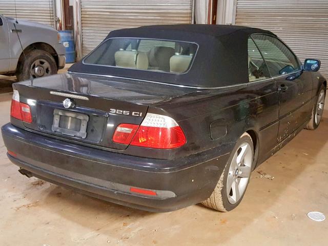 WBABW33495PL34546 - 2005 BMW 325 CI BLACK photo 4