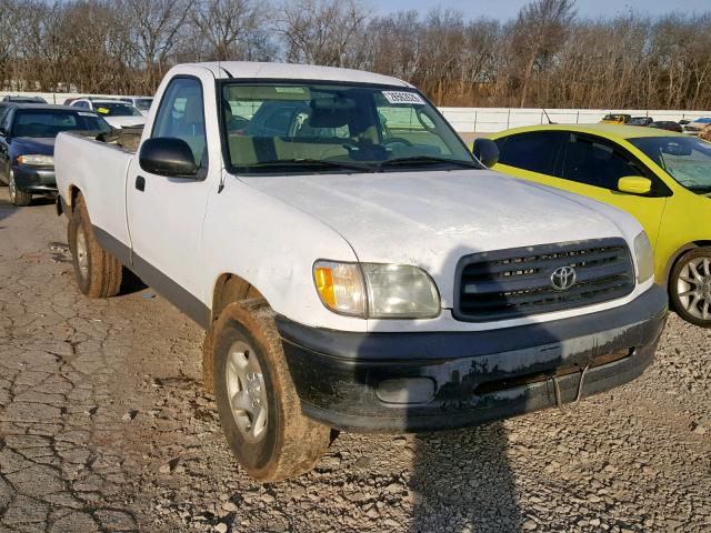 5TBJN32112S242477 - 2002 TOYOTA TUNDRA WHITE photo 1