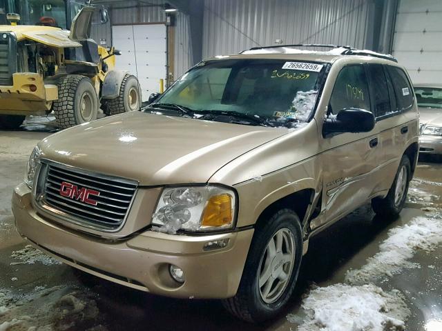 1GKDT13S462347408 - 2006 GMC ENVOY BEIGE photo 2