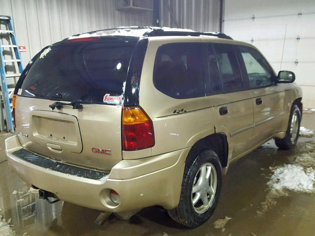 1GKDT13S462347408 - 2006 GMC ENVOY BEIGE photo 4