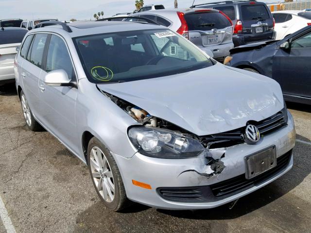 3VWML7AJ7EM624470 - 2014 VOLKSWAGEN JETTA TDI SILVER photo 1