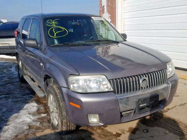 4M2YU91137KJ13050 - 2007 MERCURY MARINER LU GRAY photo 1