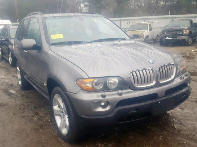 5UXFB53545LV19629 - 2005 BMW X5 4.4I GRAY photo 1