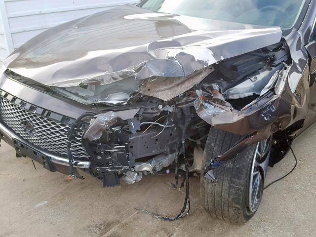 JN1BV7AP0EM675297 - 2014 INFINITI Q50 BASE BROWN photo 9