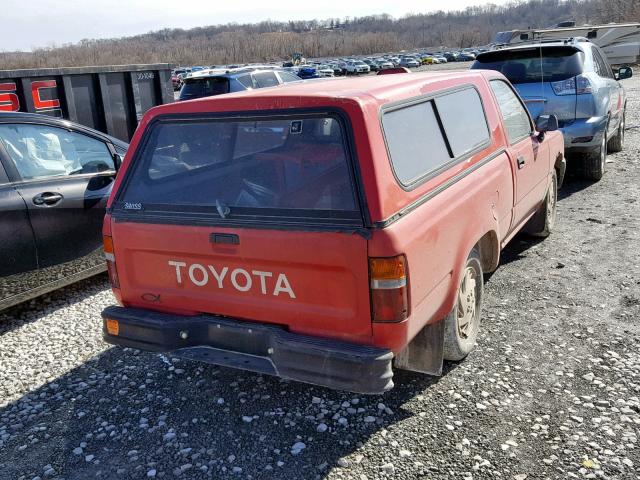 4TARN81A3RZ200048 - 1994 TOYOTA PICKUP 1/2 RED photo 4