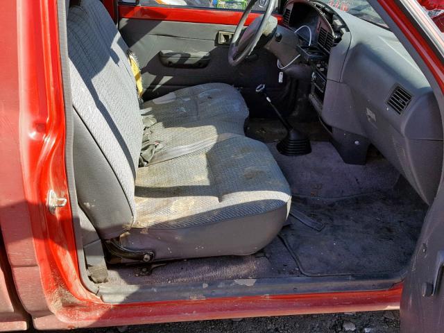 4TARN81A3RZ200048 - 1994 TOYOTA PICKUP 1/2 RED photo 5