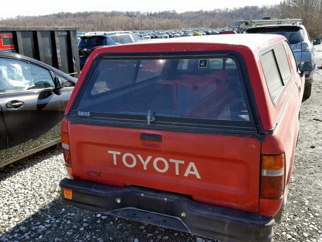 4TARN81A3RZ200048 - 1994 TOYOTA PICKUP 1/2 RED photo 6