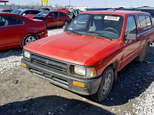 4TARN81A3RZ200048 - 1994 TOYOTA PICKUP 1/2 RED photo 9