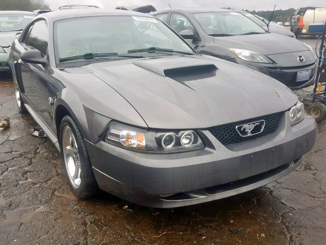 1FAFP42X24F169579 - 2004 FORD MUSTANG GT GRAY photo 1