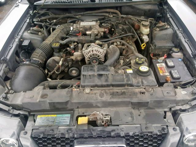1FAFP42X24F169579 - 2004 FORD MUSTANG GT GRAY photo 7