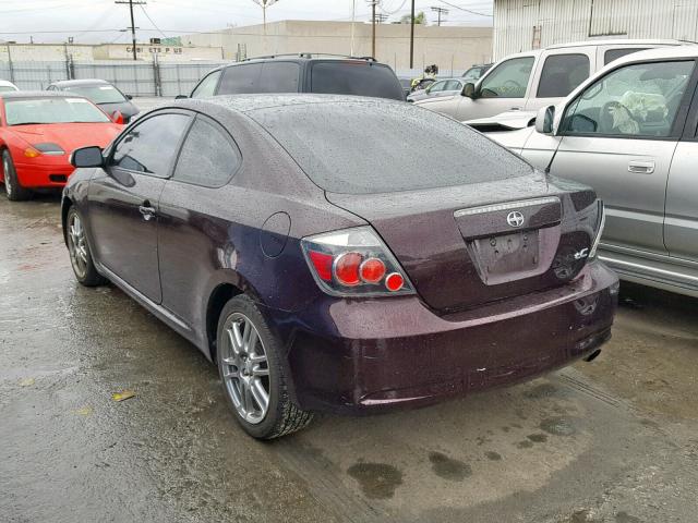 JTKDE167590291713 - 2009 TOYOTA SCION TC იასამნისფერი ფოტო 3