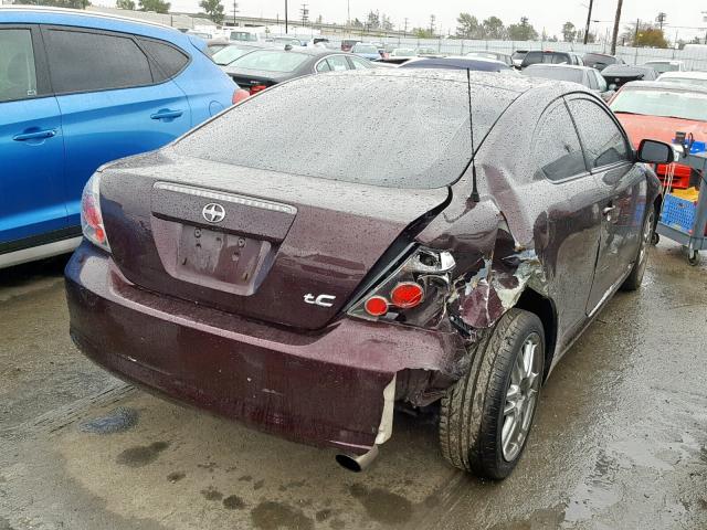 JTKDE167590291713 - 2009 TOYOTA SCION TC იასამნისფერი ფოტო 4