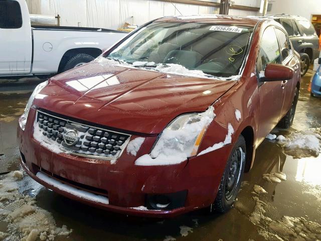 3N1AB61E87L688471 - 2007 NISSAN SENTRA 2.0 RED photo 2