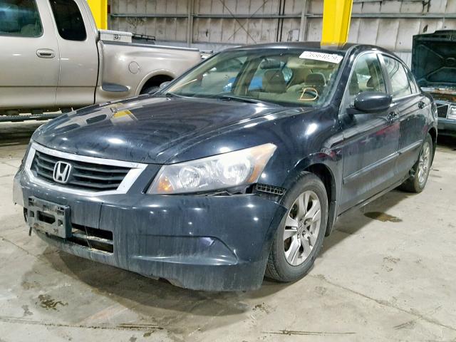 1HGCP264X8A079554 - 2008 HONDA ACCORD LXP BLACK photo 2