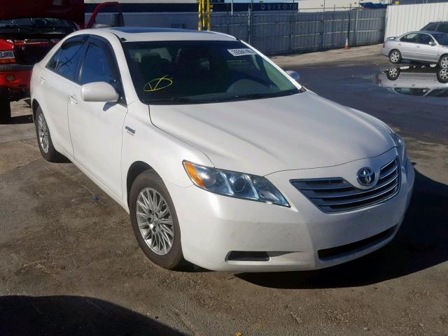 4T1BB46K07U028267 - 2007 TOYOTA CAMRY NEW WHITE photo 1