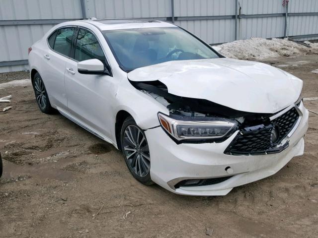 19UUB3F71JA003018 - 2018 ACURA TLX ADVANC WHITE photo 1