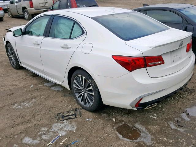 19UUB3F71JA003018 - 2018 ACURA TLX ADVANC WHITE photo 3