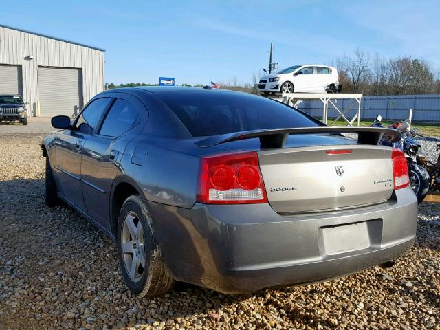 2B3CA3CV7AH178246 - 2010 DODGE CHARGER SX GRAY photo 3