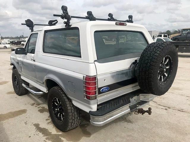 1FMEU15H0TLA59546 - 1996 FORD BRONCO U10 WHITE photo 3