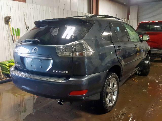 JTJHW31U260047427 - 2006 LEXUS RX 400 GRAY photo 4