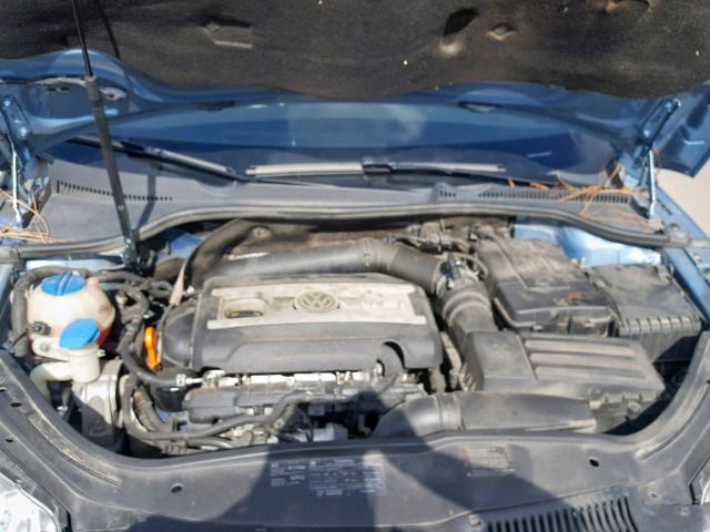 WVWFA71F39V006927 - 2009 VOLKSWAGEN EOS LUX 蓝色 照片 7