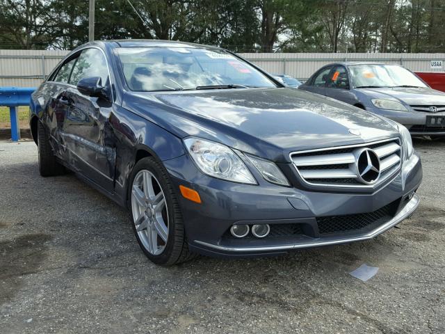 WDDKJ5GB9AF027342 - 2010 MERCEDES-BENZ E 350 GRAY photo 1