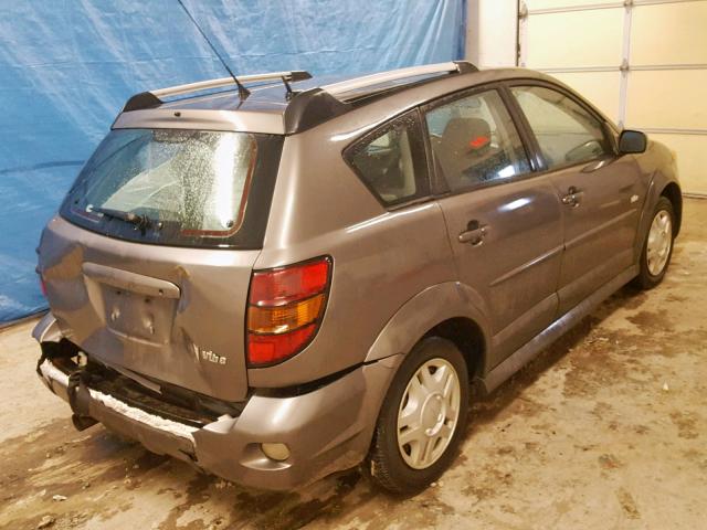 5Y2SL65816Z411249 - 2006 PONTIAC VIBE GRAY photo 4