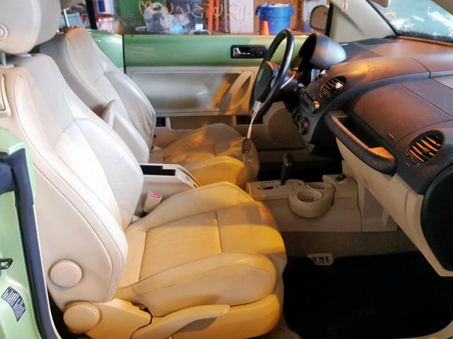 3VWCD31Y04M337288 - 2004 VOLKSWAGEN NEW BEETLE Yaşıl foto 5