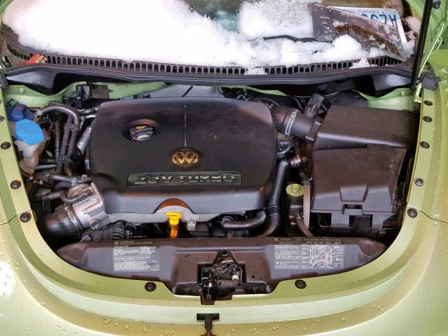 3VWCD31Y04M337288 - 2004 VOLKSWAGEN NEW BEETLE Yaşıl foto 7