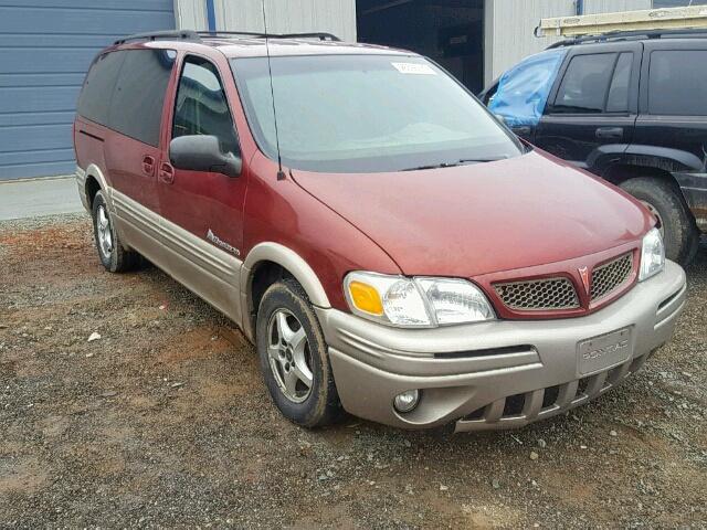 1GMDX03E23D151449 - 2003 PONTIAC MONTANA MAROON photo 1