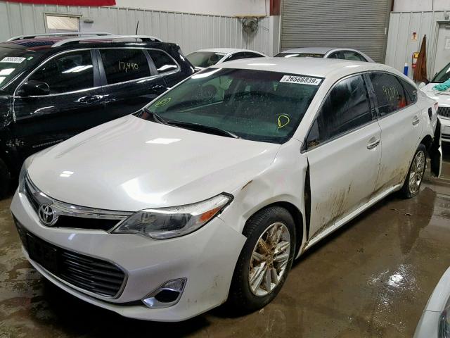 4T1BK1EBXDU049722 - 2013 TOYOTA AVALON BAS WHITE photo 2