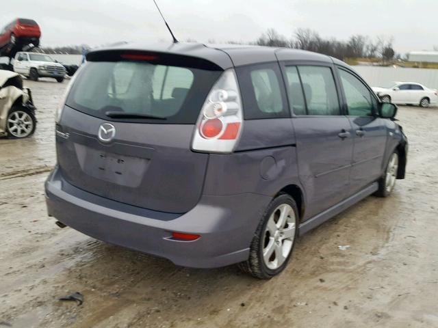 JM1CR293070151216 - 2007 MAZDA 5 GRAY photo 4