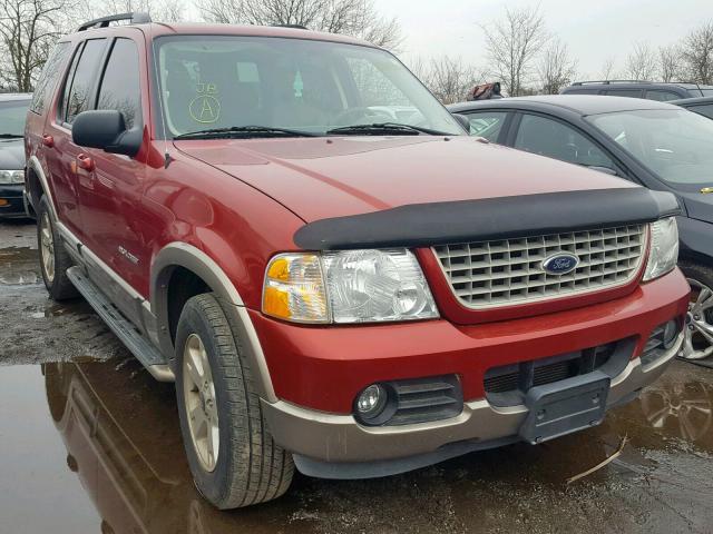 1FMZU74W74UA51962 - 2004 FORD EXPLORER E RED photo 1