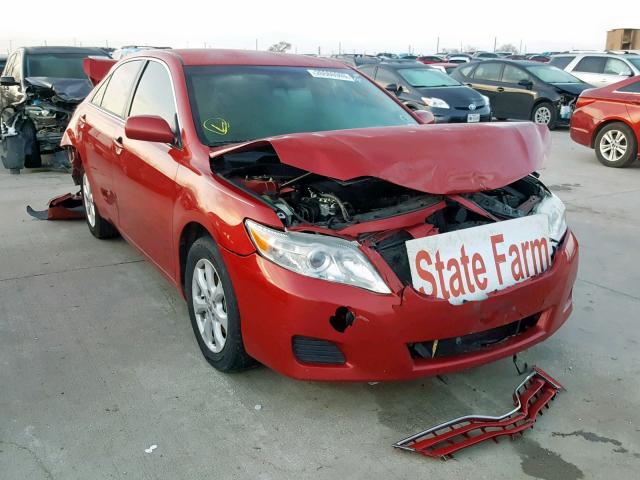 4T4BF3EK6BR205189 - 2011 TOYOTA CAMRY LE A BURGUNDY photo 1