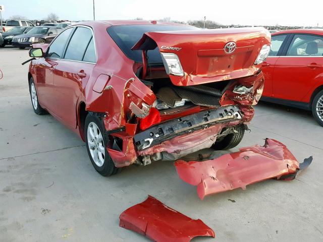 4T4BF3EK6BR205189 - 2011 TOYOTA CAMRY LE A BURGUNDY photo 3