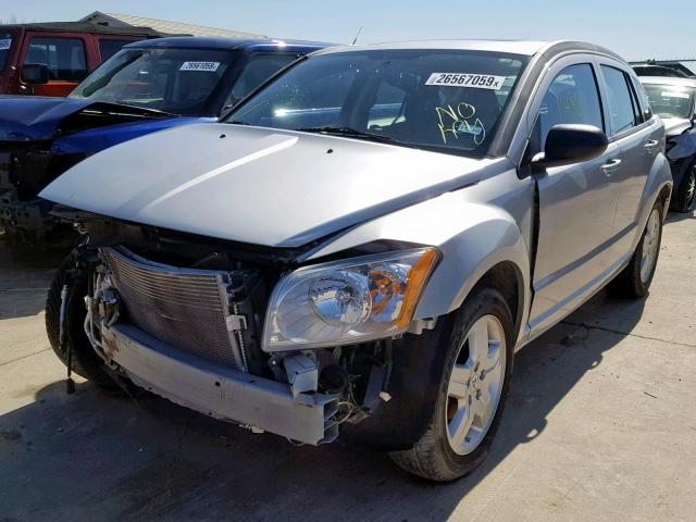 1B3HB48AX9D174473 - 2009 DODGE CALIBER SX SILVER photo 2