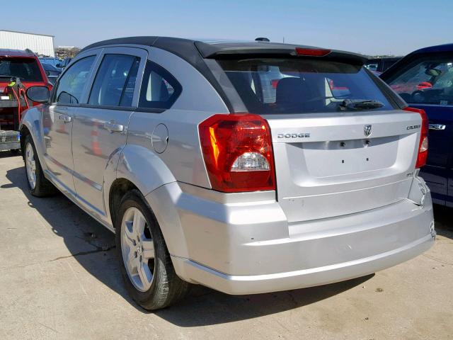 1B3HB48AX9D174473 - 2009 DODGE CALIBER SX SILVER photo 3