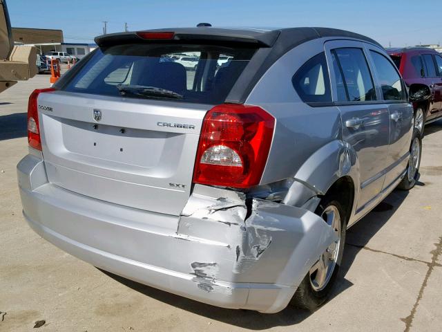 1B3HB48AX9D174473 - 2009 DODGE CALIBER SX SILVER photo 4