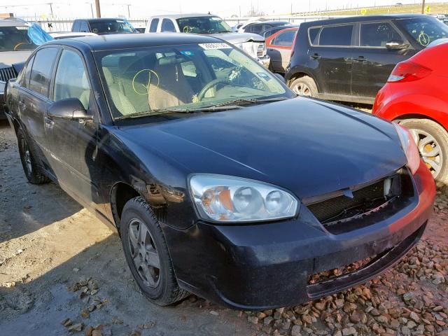1G1ZS51FX6F290358 - 2006 CHEVROLET MALIBU LS BLACK photo 1