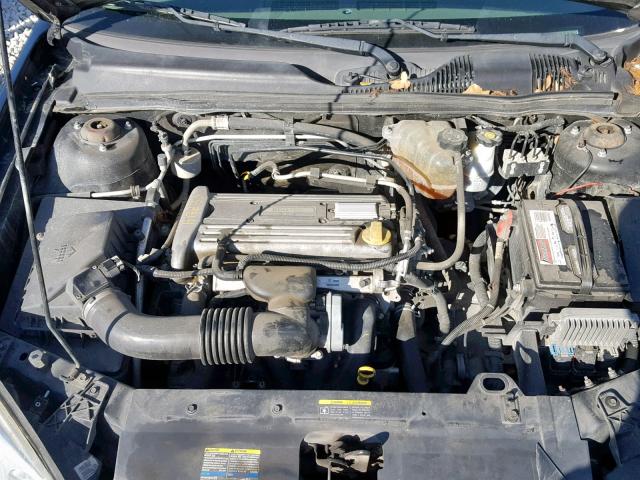 1G1ZS51FX6F290358 - 2006 CHEVROLET MALIBU LS BLACK photo 7