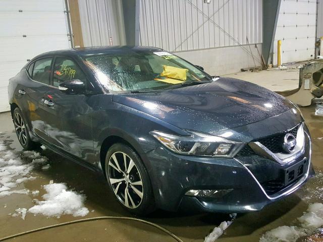 1N4AA6AP6HC373091 - 2017 NISSAN MAXIMA 3.5 BLUE photo 1