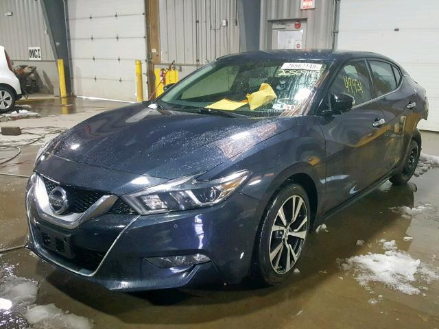 1N4AA6AP6HC373091 - 2017 NISSAN MAXIMA 3.5 BLUE photo 2