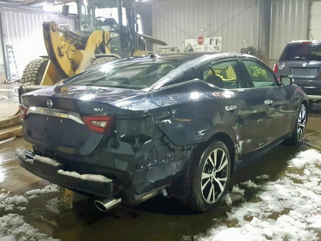 1N4AA6AP6HC373091 - 2017 NISSAN MAXIMA 3.5 BLUE photo 4