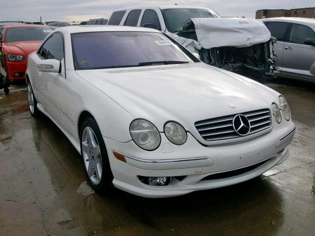 WDBPJ75J64A040202 - 2004 MERCEDES-BENZ CL 500 WHITE photo 1