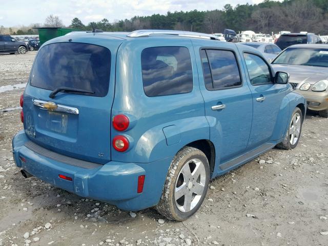 3GNDA33P67S603618 - 2007 CHEVROLET HHR LT TEAL photo 4