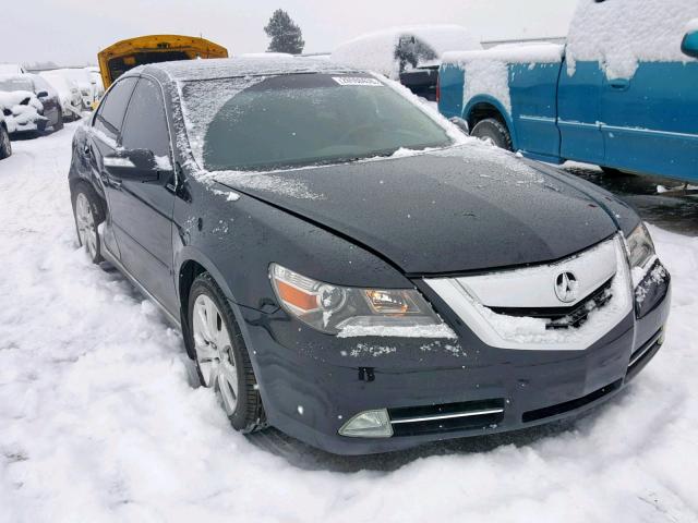 JH4KB26639C000966 - 2009 ACURA RL BLACK photo 1