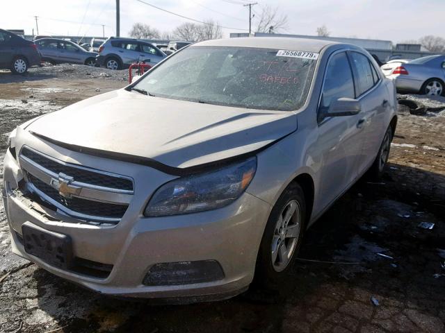 1G11C5SA9DF346509 - 2013 CHEVROLET MALIBU 1LT SILVER photo 2